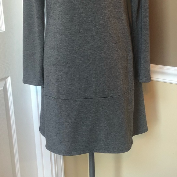 ⭐️ Luxe Tencel PureJill J Jill Crew neck Long Sleeve Swing Dress Size: XS - Picture 6 of 14